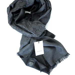Gucci Dark Gray Scarf